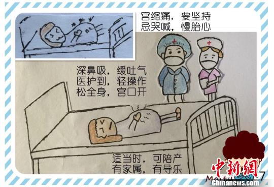 上海90后助产士手绘暖心漫画助特殊孕产妇淡定当妈
