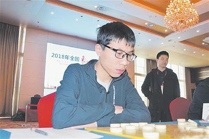 全国象棋团体赛黑河市选手何伟宁晋升中国象棋