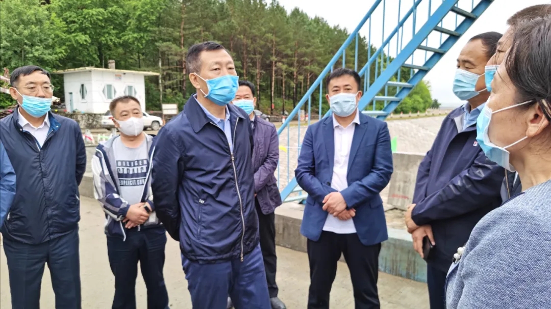 市委书记张常荣在密山鸡东调研防汛工作时强调迅速进入应急状态多措