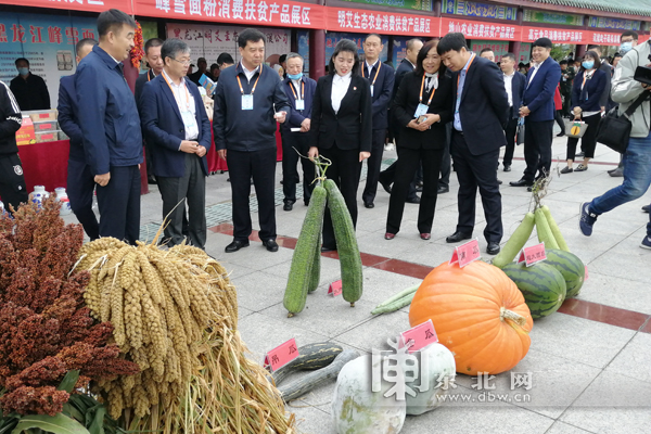 金秋九月丰收季 绥化"五谷杂粮下江南"活动在明水县启动