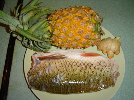 菠萝鱼菜品图片