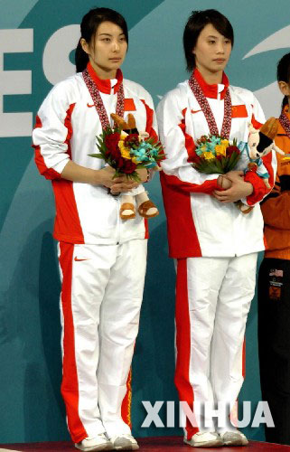 当日,在第15届亚运会女子双人3米板跳水比赛中,郭晶晶/李婷以337.