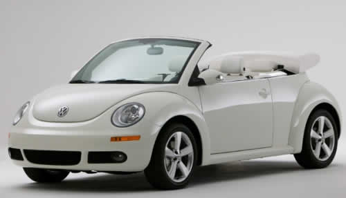 白色情人 大众限量版甲壳虫敞篷车上市