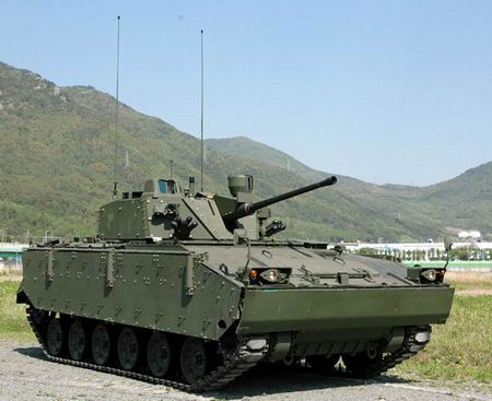 韩国将于7月开始量产新型nifv步兵战车(图)