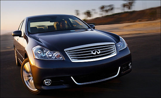 日产风雅换标 英菲尼迪m级轿车明年登陆中国