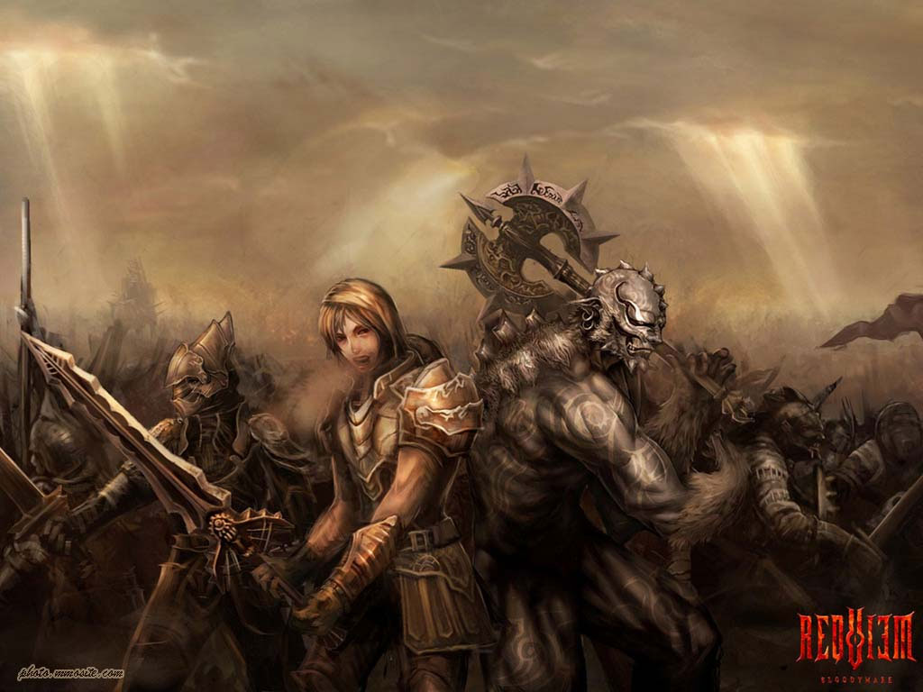 成人血腥网游安魂曲最新游戏壁纸欣赏