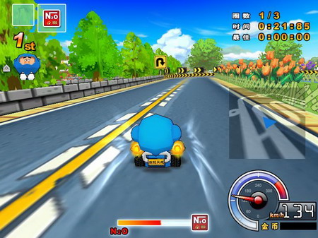 网游跑跑卡丁车皮蛋专用车pro亮相