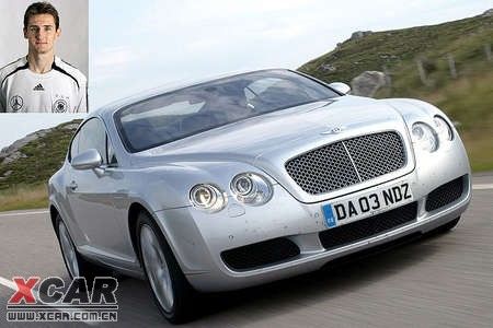 车迷的欧洲杯之—德国国家队员及其坐骑