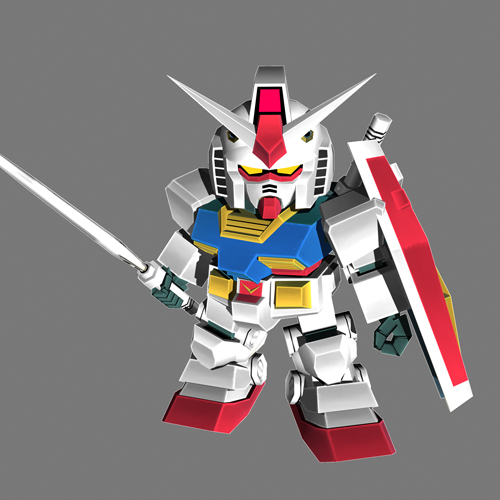 《sd敢达online》(高达)新手机型:经典rx78