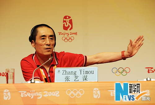 北京奥运会开幕式总导演张艺谋.