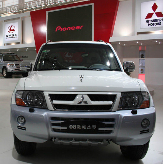 长丰三菱帕杰罗"粤动"广州车展