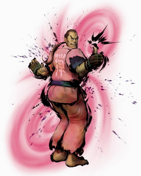 街霸4搞笑大师兄火引弹登场