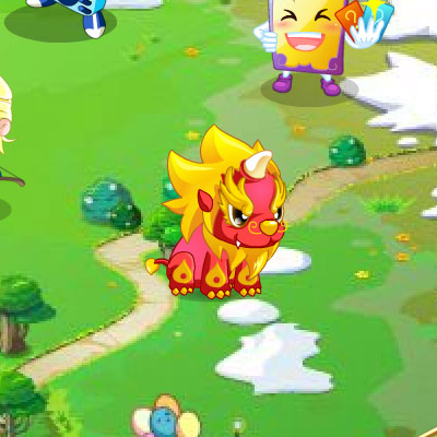 据说新年里社区出现了很多年兽,所以,布袋长老鼓励所有的小宝贝们行动