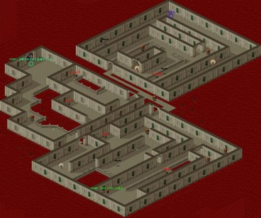 【镇妖塔"鬼王"迷宫平面图】