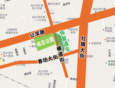 香坊区地图市区图片