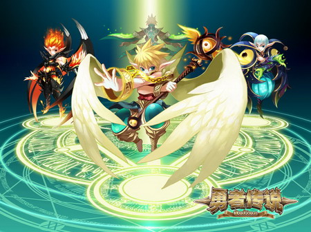 勇者传说原画展 抢看最西方魔法世界