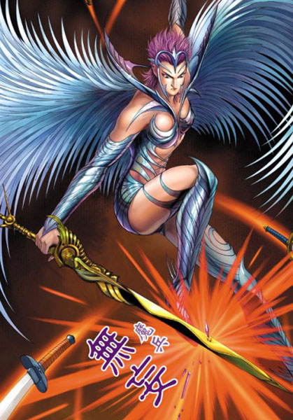 漫画中的"南宫铁心"