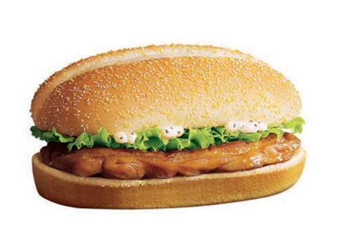 爱板烧麦当劳升级版板烧鸡腿堡新鲜上市