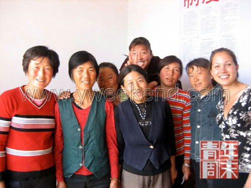 美国女生办网站募钱形成贷款投给中国农民