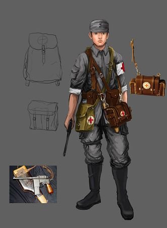 《抗战》原画流出巨龙逐日套装展览(图)