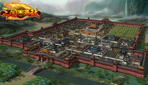 《三国无敌》城池图