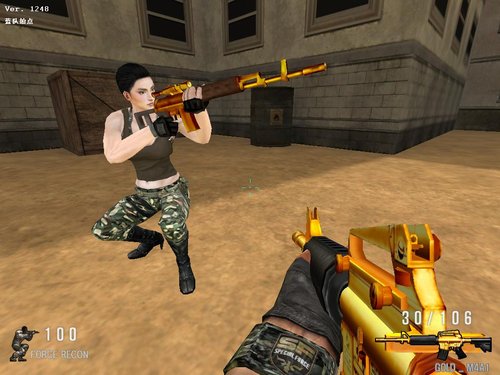 特种部队mm玩家如云 巾帼不让须眉-特种部队-游戏频道