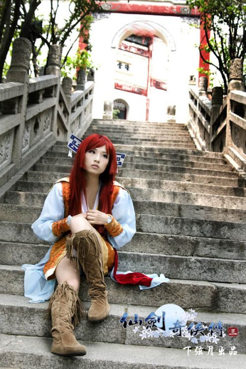 仙剑奇侠传3第一女主角唐雪见cos赏