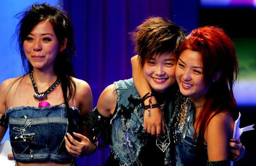 李宇春张靓颖何洁