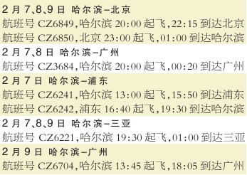 未来三天哈尔滨至三亚机票已售空 上海北京广