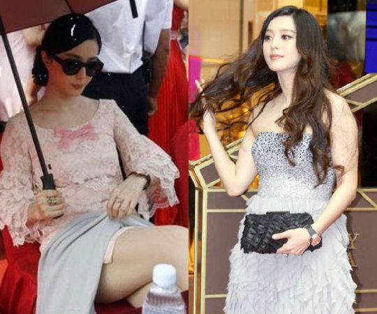女神也怕抓拍照：孙俪脖子五道杠 林志玲唐嫣露笑纹
