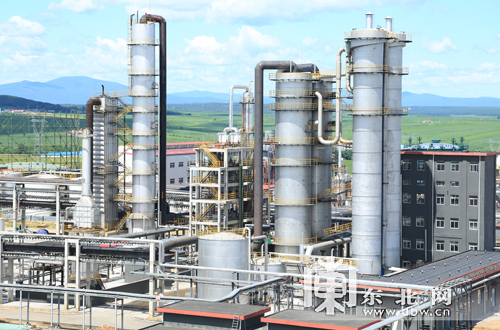 黑龙江省首家焦炉煤气制液化天然气企业在鹤岗投产