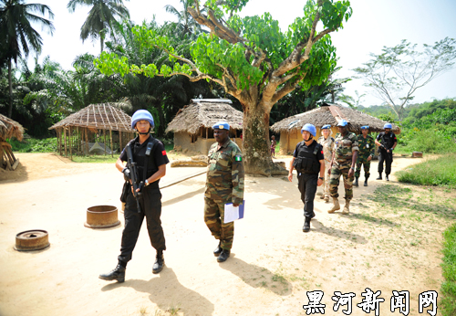 维和英雄张明明的故事