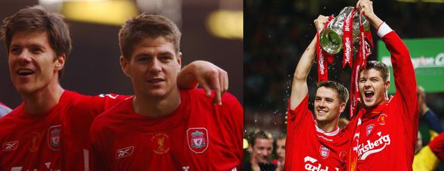 除了这次杰拉德面对雷纳点球命中的场景外,杰拉德精准长传找到亨利,巴