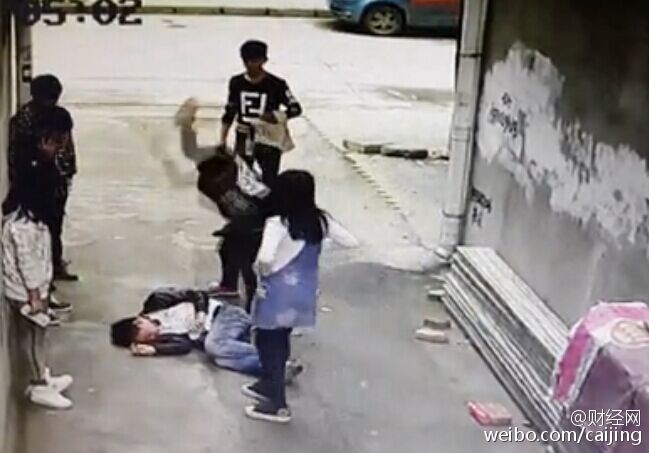 咸阳古渡中学打架事件图片