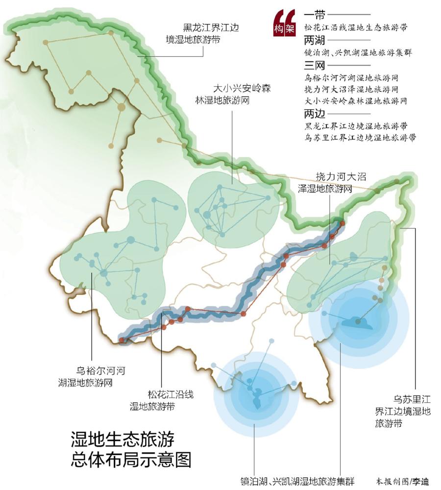 黑龙江旅游资源分布图图片
