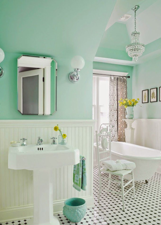 夏日来点清凉色薄荷绿打造清爽居室