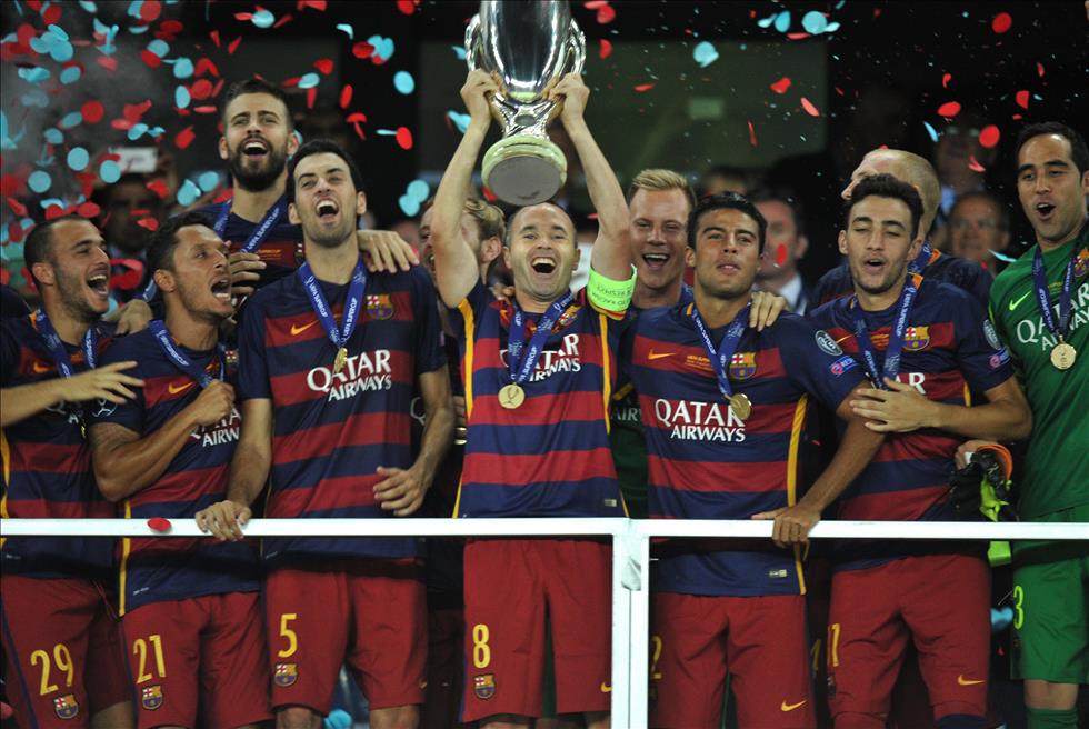 超级杯:巴塞罗那夺冠