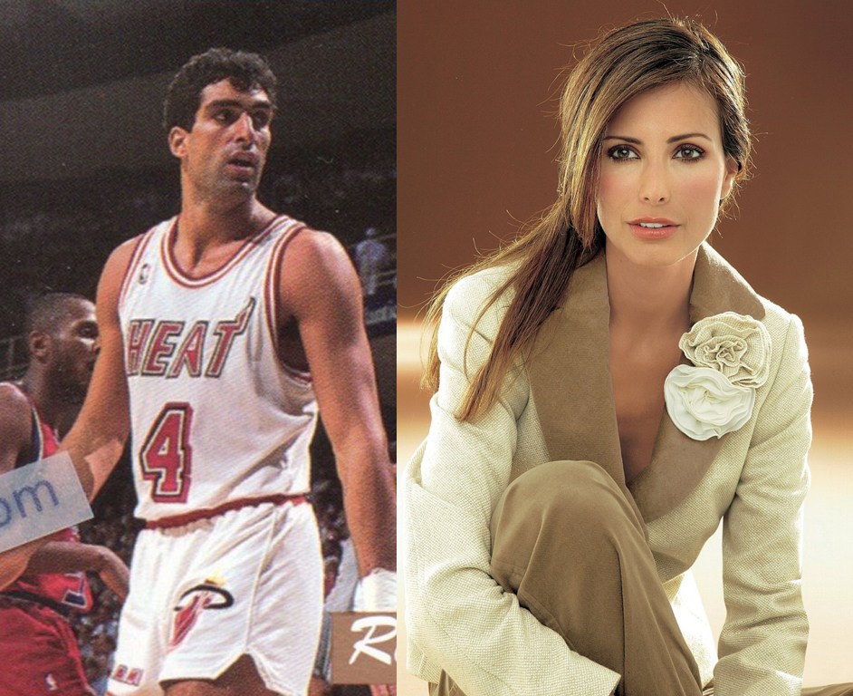 前热火球员罗尼-塞卡利的妻子曾是拉丁超模elsa benitez,曾在美国媒体