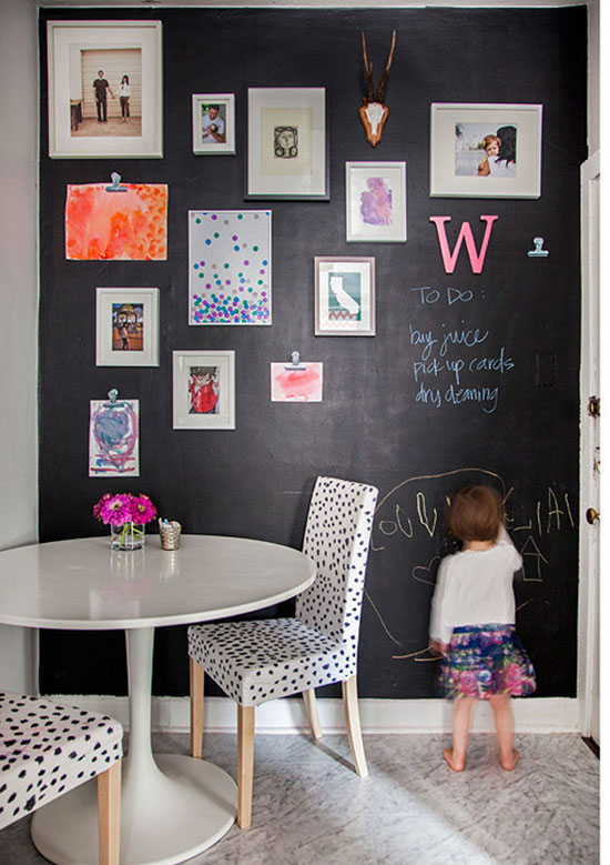 9款创意黑板墙 尽享随心涂鸦时光