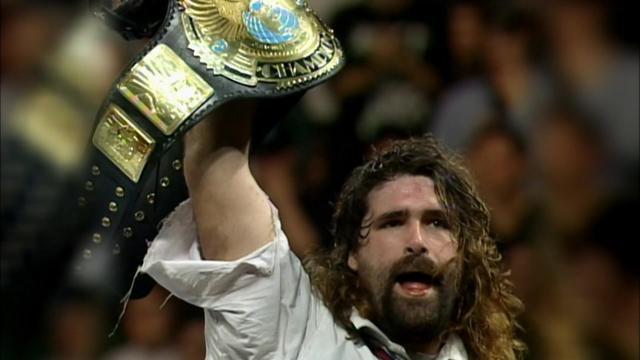 7,mick foley(米克·弗利)   成就:毋庸置疑的"硬核赛之王"