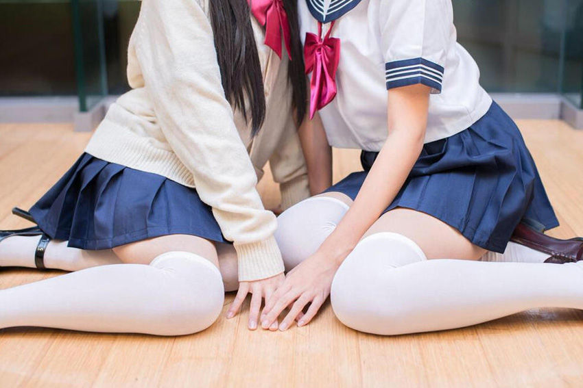 日本最想摸的美腿大赛 美女非常诱惑宅男们受不了了(组图)