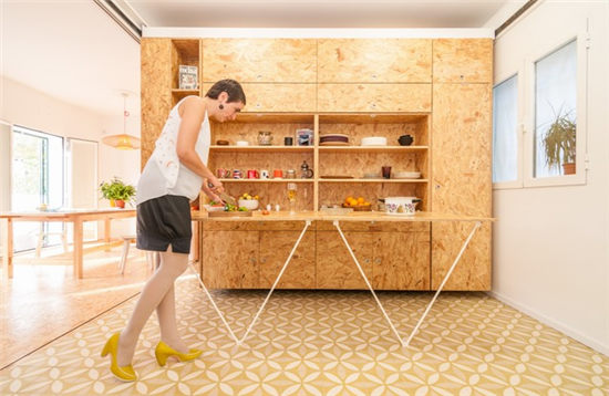 灵活设计百变空间 小户型里休闲生活