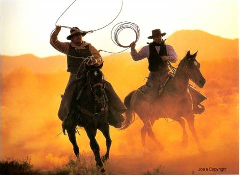 美国西部牛仔用的长枪图片