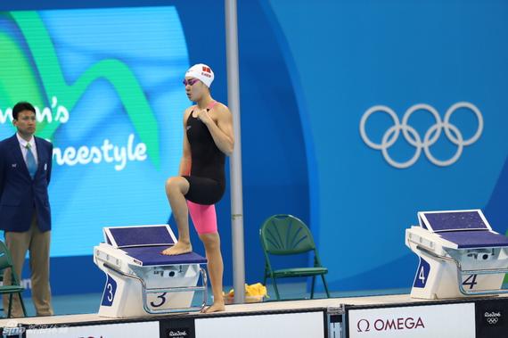 里约奥运会游泳比赛继续进行,在女子200米自由泳决赛中,中国选手沈铎