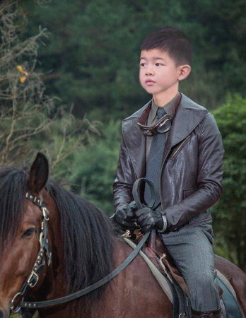 陈伟霆军装男神后继有人爸爸4安吉军装帅炸