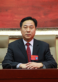 访党代表,中共尖山区委书记李昌海