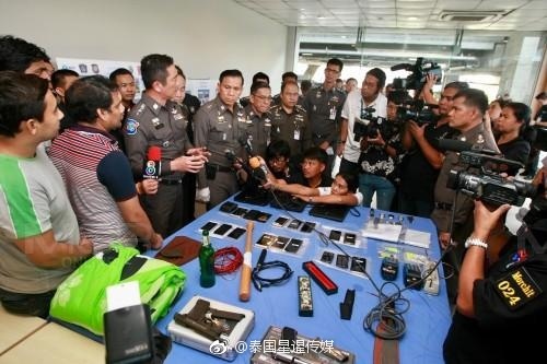 印黑帮在泰国绑架勒索同胞被捕 水瓶塞肛刀割