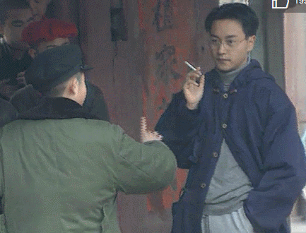 张国荣抽烟动图图片