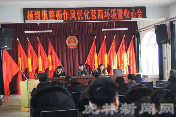 杨岗镇召开整顿作风优化营商环境暨收心工作会