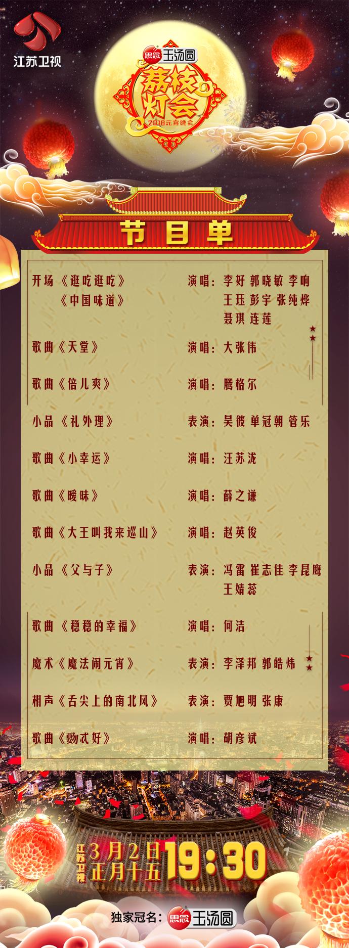 江苏卫视元宵荔枝灯会玩转创意